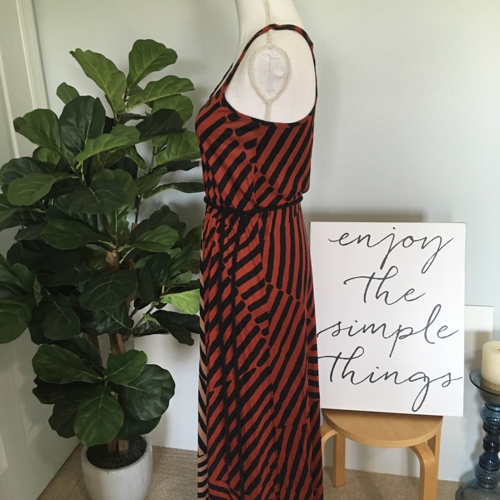 LOFT Colorblock Maxi Dress - Picture 6 of 8
